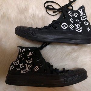 LV and Converse Collaboration High Top Sneaker